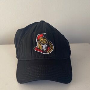Reebok Ottawa Senators NHL Black Cap with Embroidered Patch L/XL